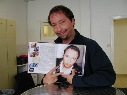 Buch Gestatten, René Baumann – Innenansicht