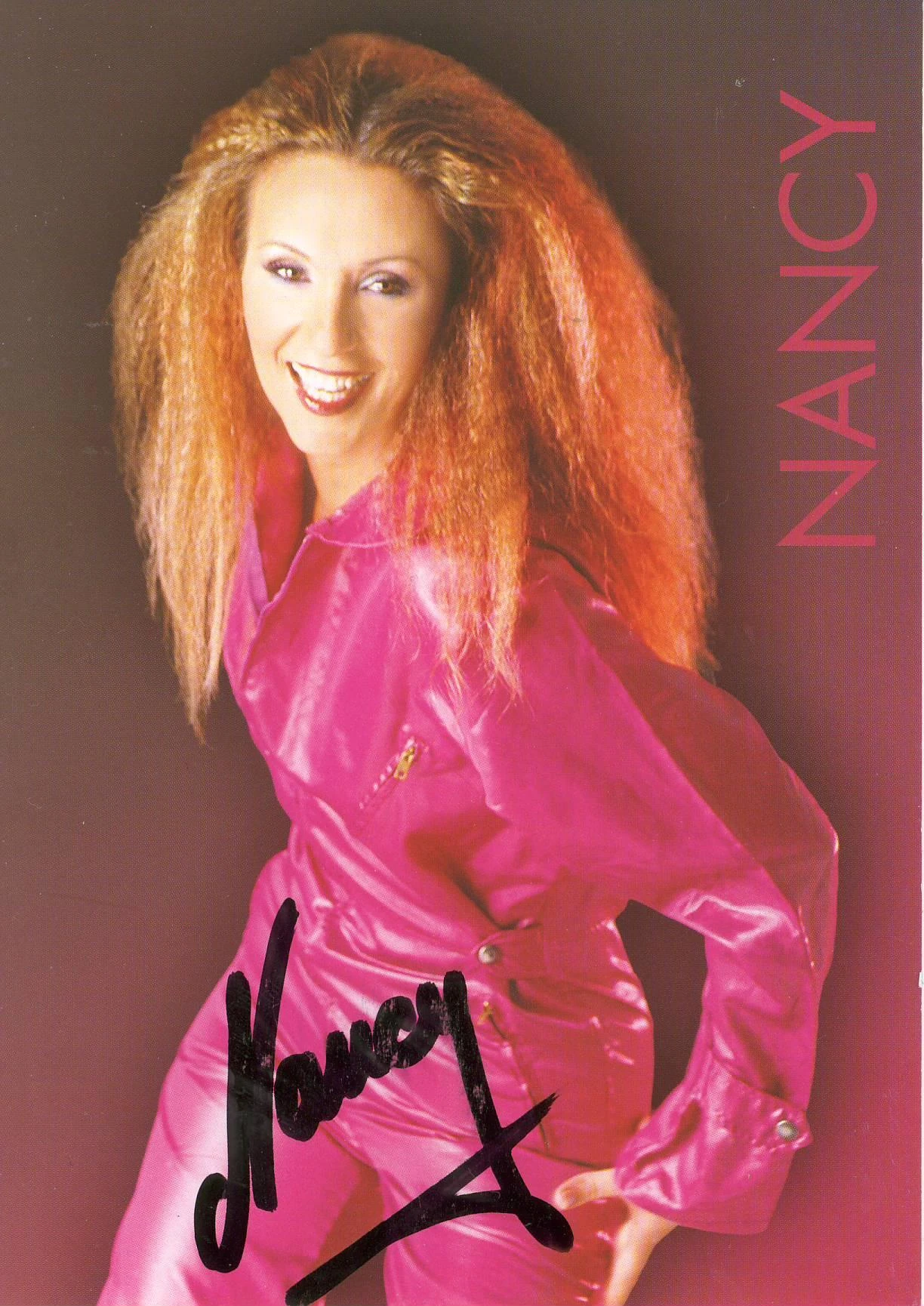 Autogrammkarte Nancy – Fantasy Tour 2010